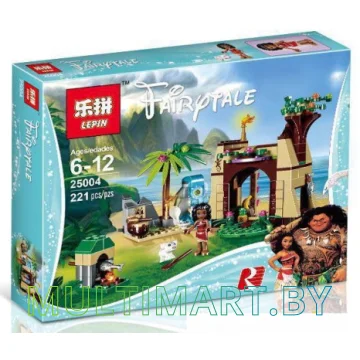 Конструктор Lepin 25004 Приключения Моаны на затерянном острове (221 деталь)